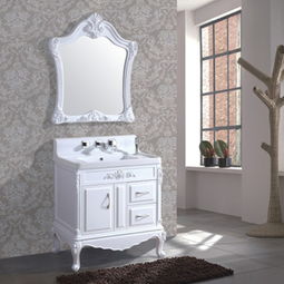 歐式新款玉石浴柜 開啟簡歐落地浴室柜的優(yōu)雅衛(wèi)浴體驗(yàn)